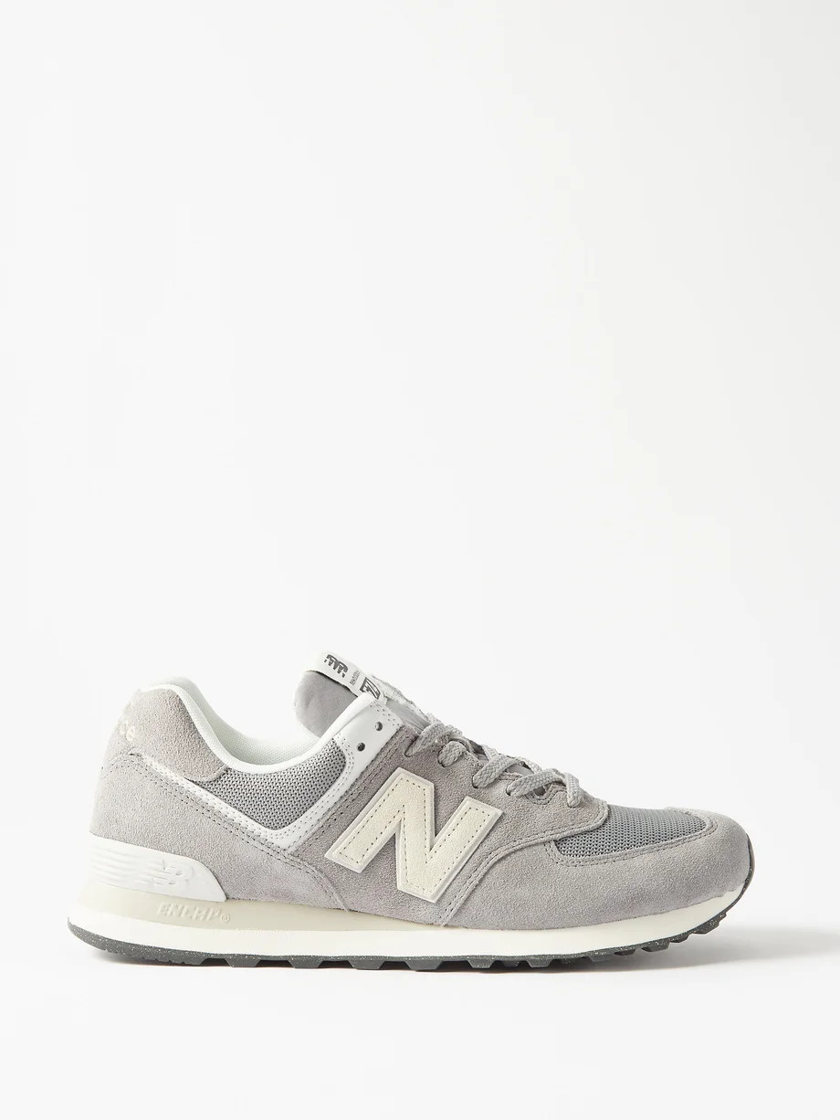 574 suede and mesh trainers | Matches (APAC)