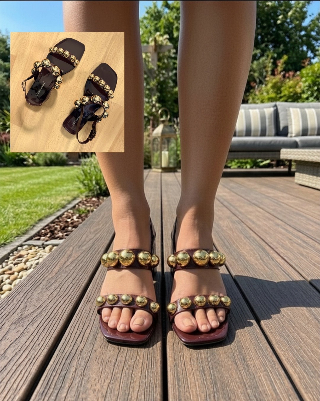 I struck Gold with these super comfy flat Sandals!! ♥️ the gold details

#LTKgrwm #LTKTravel #LTKSeasonal