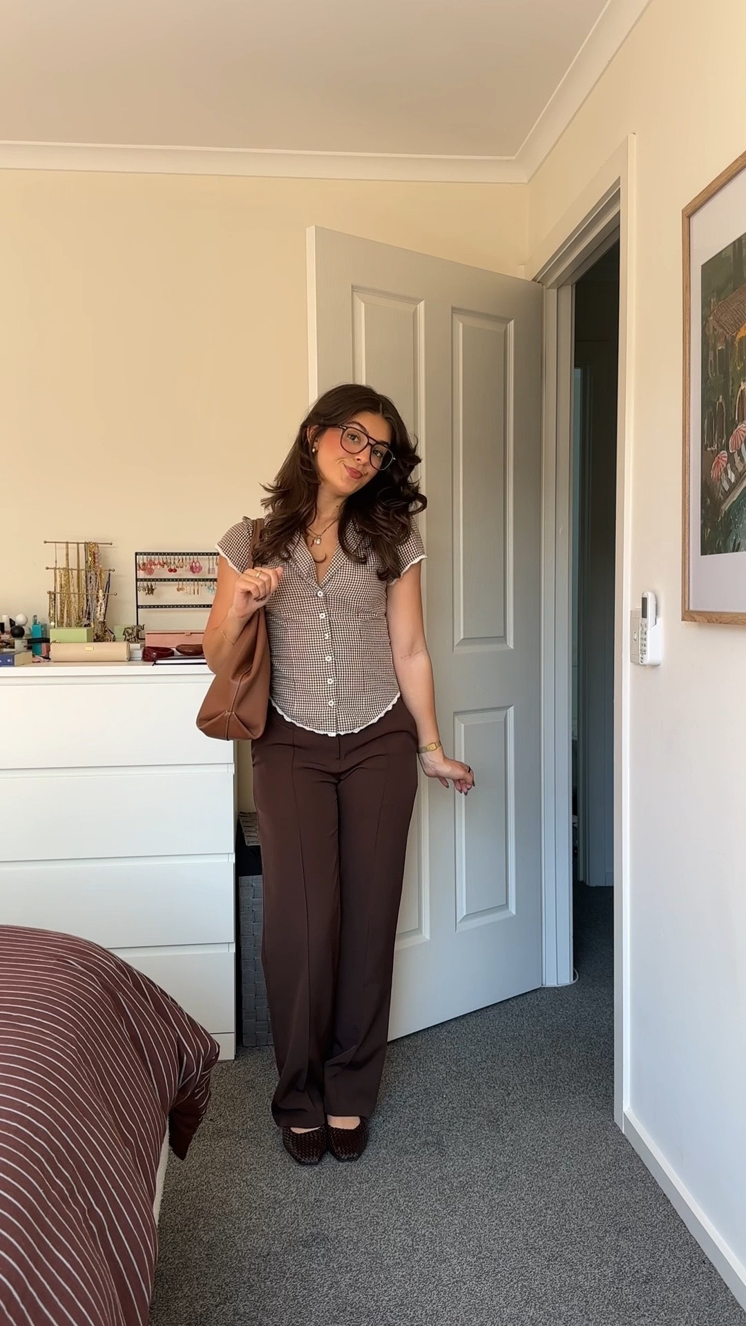 An all brown work outfit 🤎

Top is Luck & Trouble, pants are Venderby’s and rest is linked

#LTKaustralia #LTKautumn #LTKworkwear