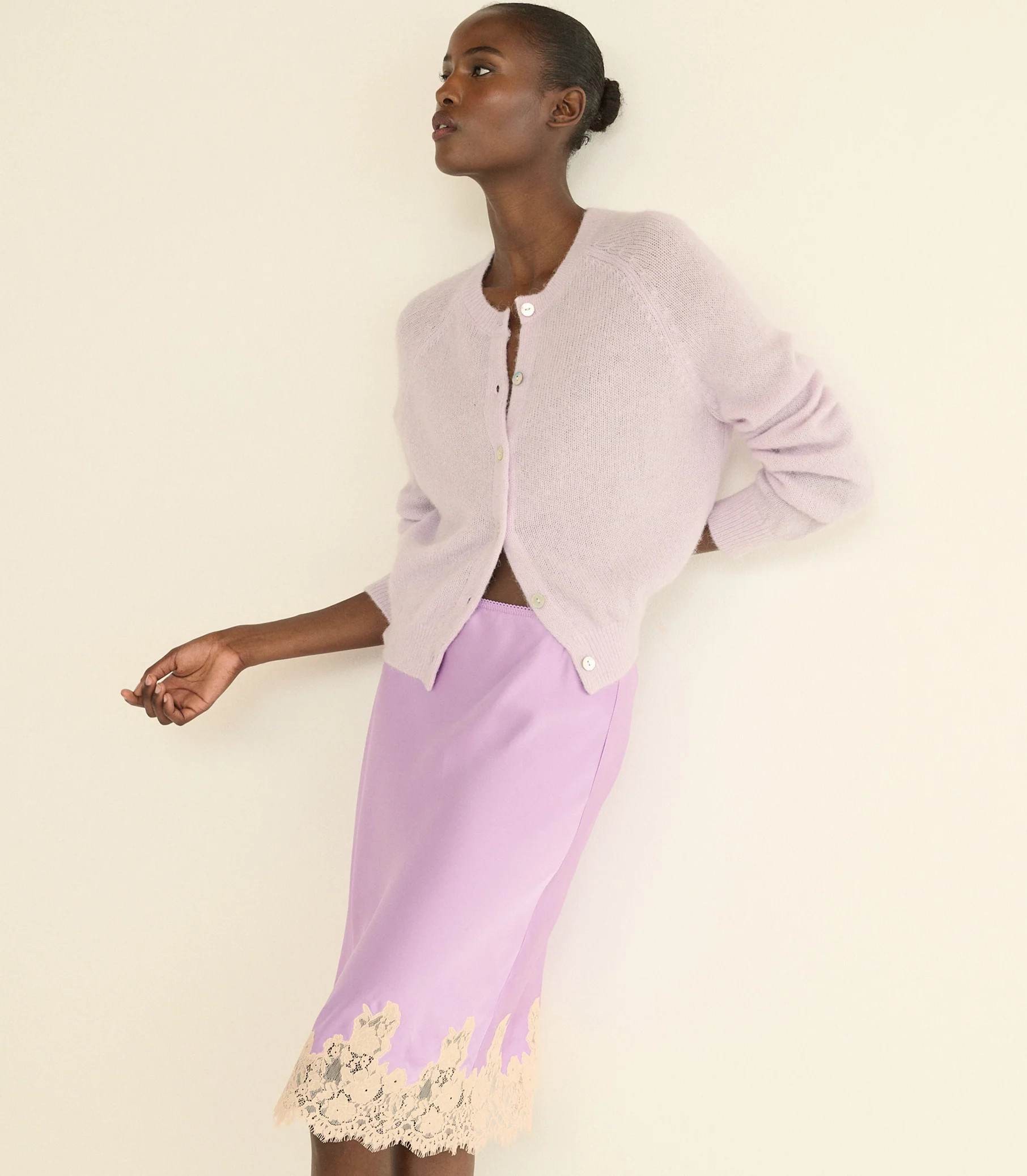 Elowette Skirt - Orchid Blossom | D\u00d4EN | DOEN