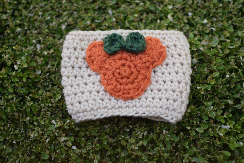 Crochet Minnie Mouse Inspired Pumpkin Spice Latte Inspired Fall/halloween Crochet Cup Cozy - Etsy | Etsy (US)