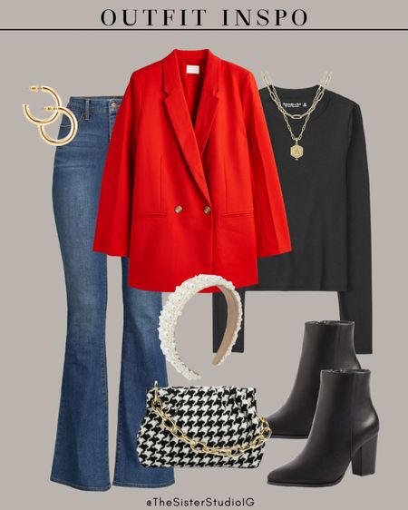 Holiday outfit option. Red blazer is so great and eye-catching for holiday!❤️


#LTKSeasonal #LTKHoliday #LTKstyletip