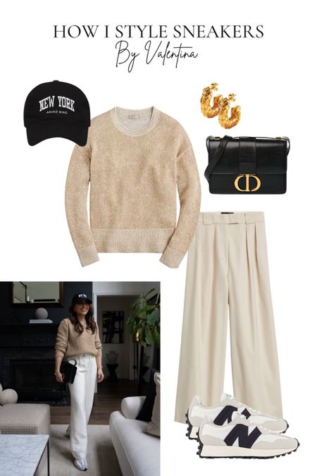 How I Style Sneakers! 

Spring Summer Style, Summer Outfit Inspiration, Dior Bag, Neutral Trainers, Anine Bing Cap, Summer Sweater, Casual Style, Outfit Inspiration 

#LTKStyleTip #LTKSeasonal #LTKShoeCrush