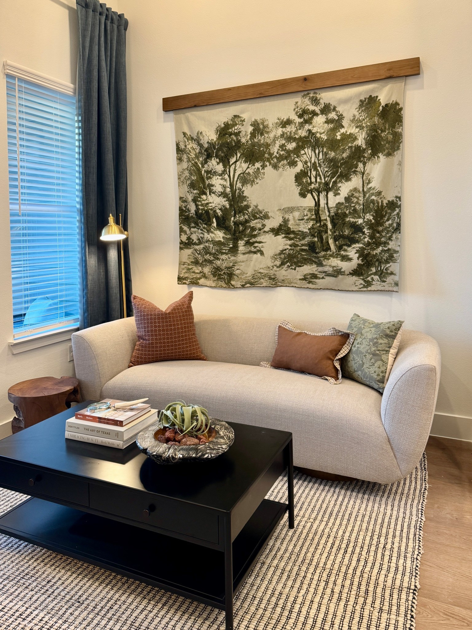 Shop The Bluewood model living room here! 🛍️🤎

#LTKselfcare #LTKHome #LTKdayinmylife