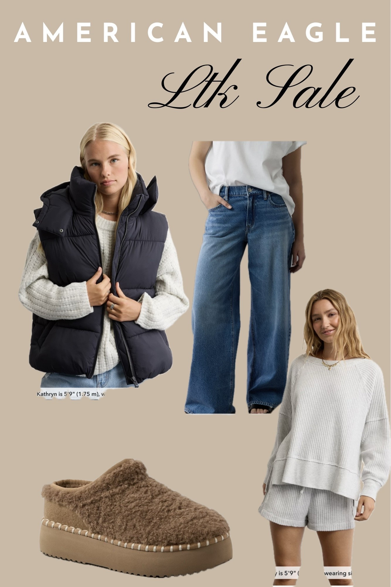 American Eagle LTK sale!! 30% off with code in app, discount is stackable. 

#LTKSaleAlert #LTKFindsUnder50 #LTKFallSale