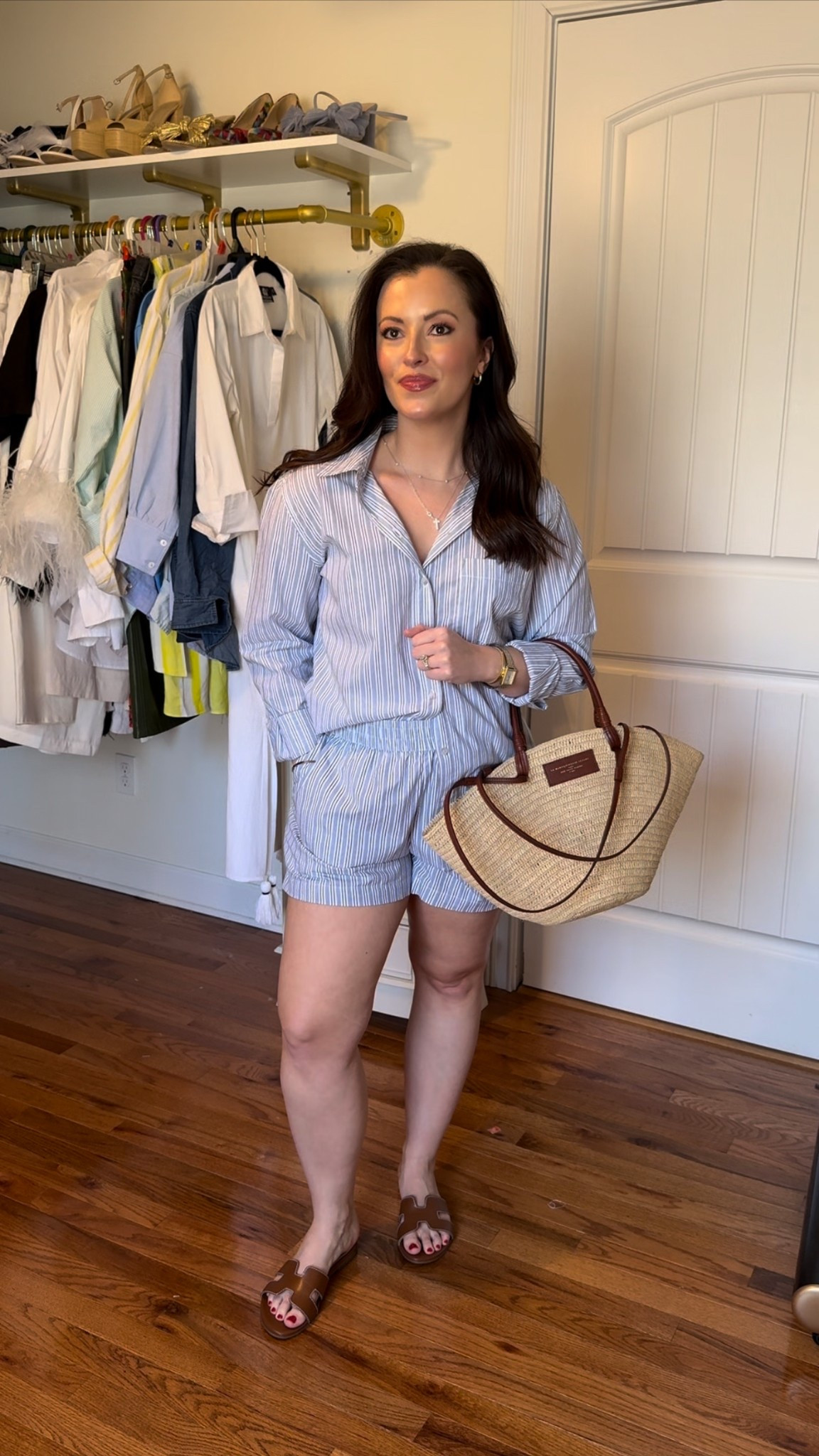 Coastal classic casual style 
Target matching set for spring & summer
Top / small
Shorts / medium

#LTKFindsUnder50 #LTKPetite #LTKSeasonal