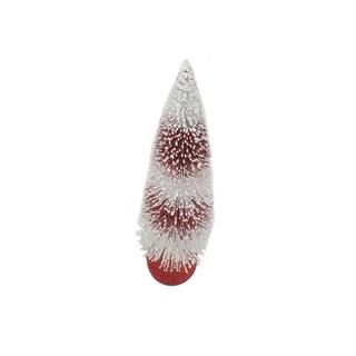 14" Peppermint Lane Red & White Bottle Brush Christmas Tabletop Tree by Ashland® | Michaels Stores
