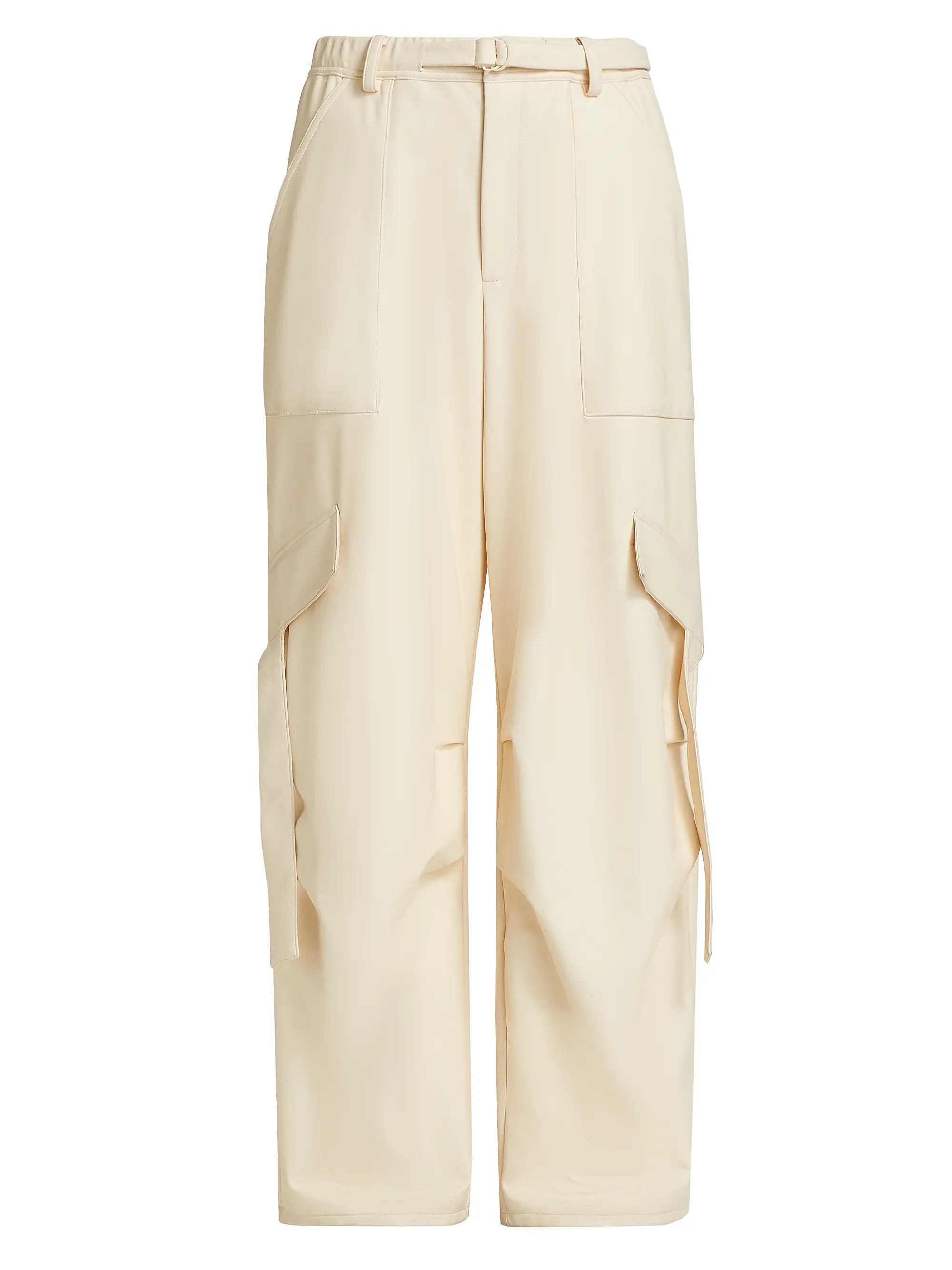 Stretch Faux Leather Utility Pants | Saks Fifth Avenue