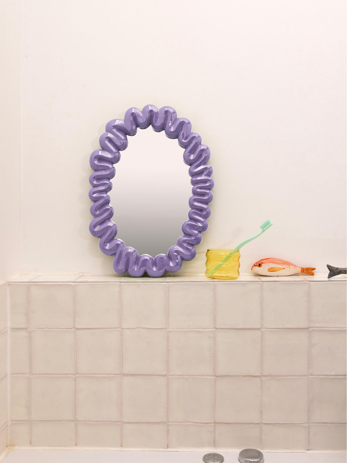 Ovaler Wandspiegel Dribble | Westwing EU