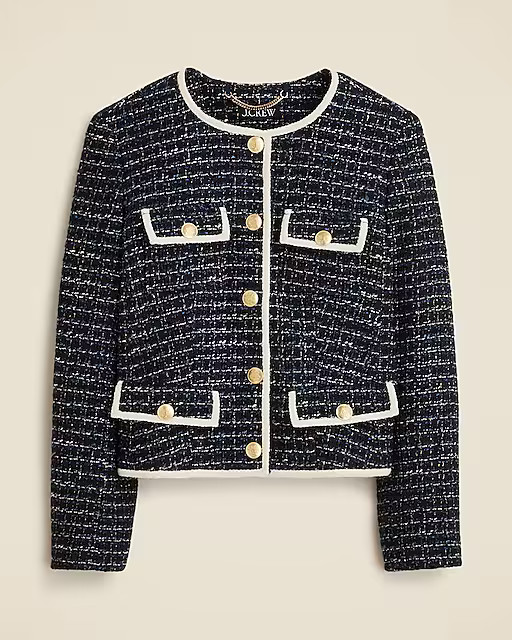 Isabelle lady jacket in Italian tweed | J. Crew US