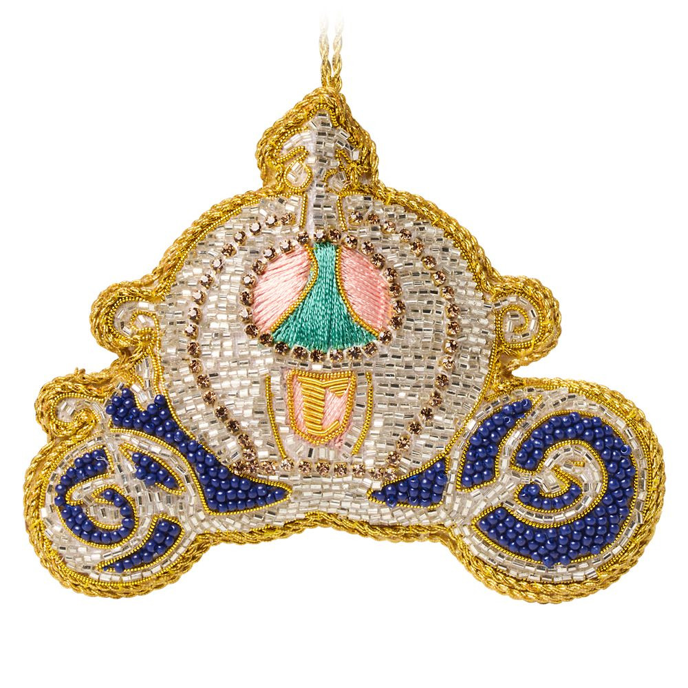Pumpkin Coach Beaded Ornament – Cinderella | Disney Store