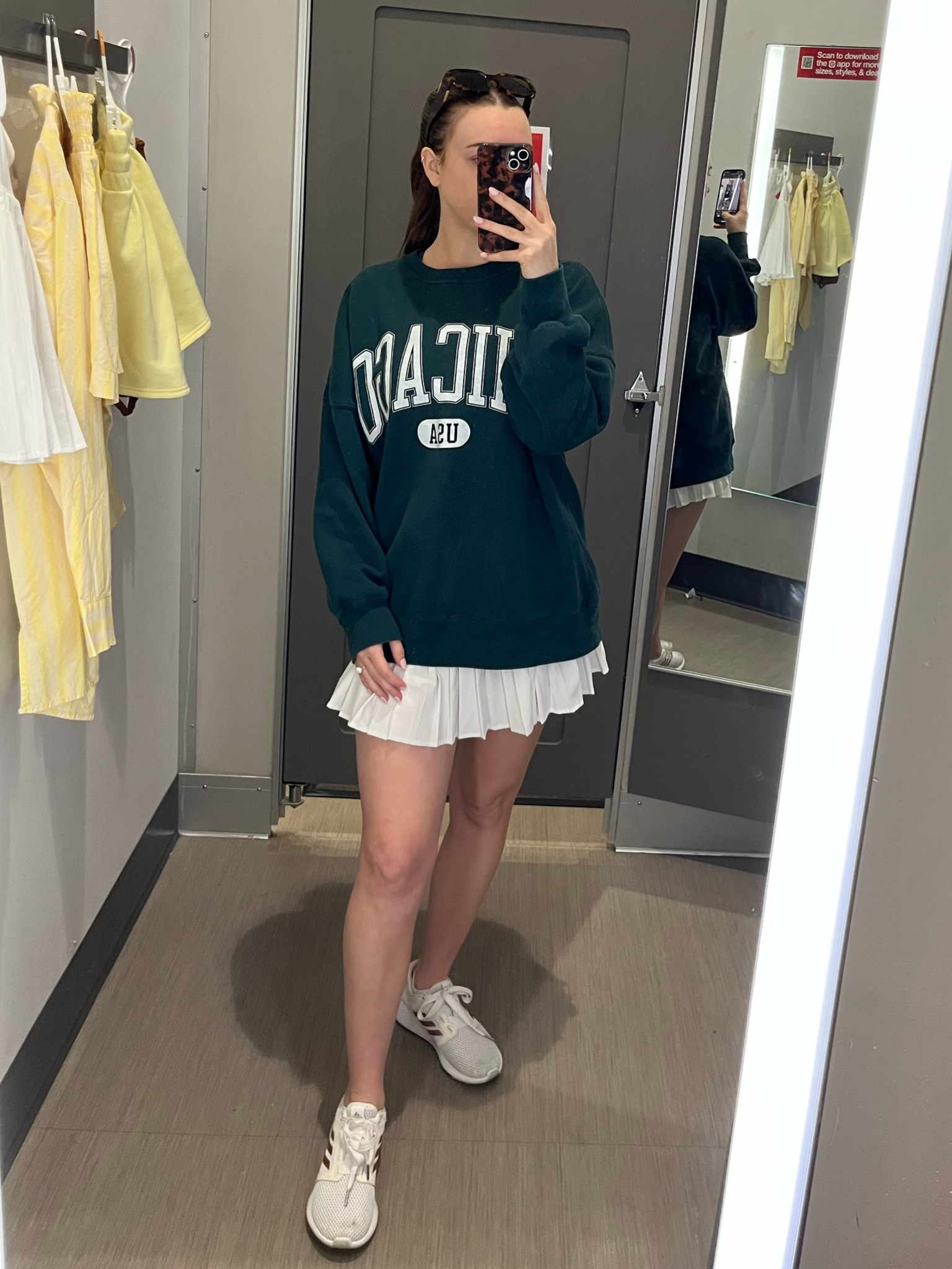 Love this tennis skirt from Target!! So cute with a crewneck for tennis or pickleball  

#LTKfindsunder50 #LTKActive #LTKfitness