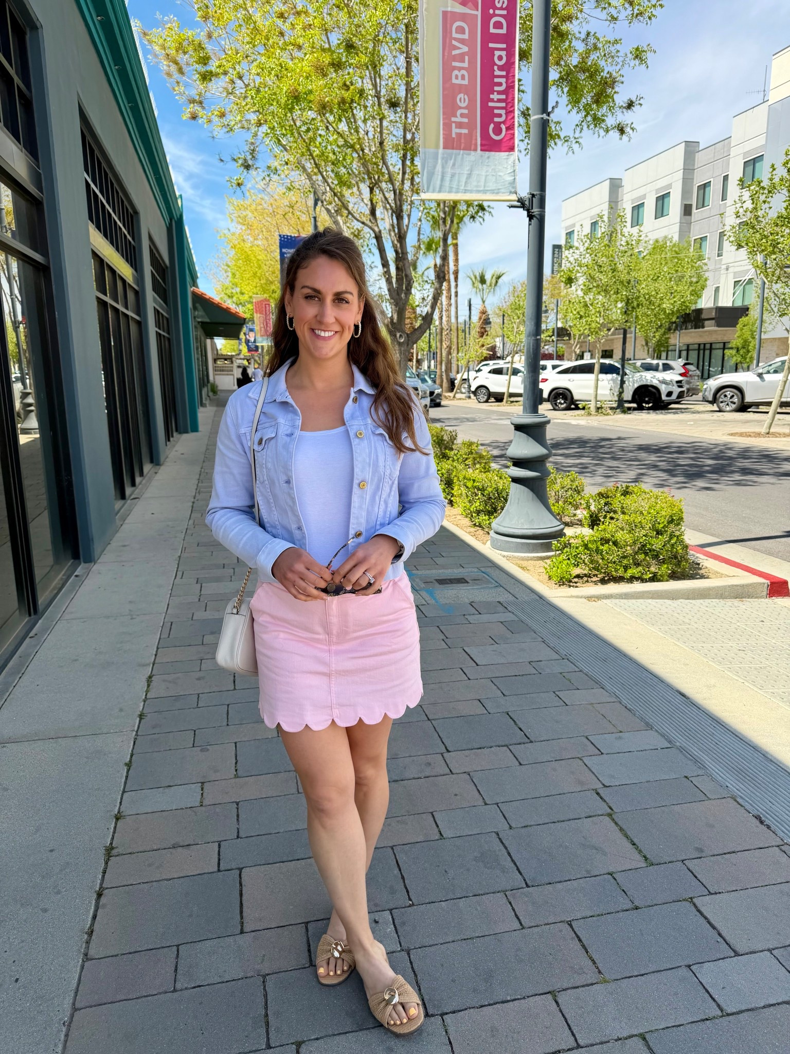 Pastel everything because Spring is here!

Love that this skirt is actually a skort and has shorts built in. Size down-it has some stretch. I’m wearing a size 4.


#LTKSeasonal #LTKootd