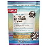 Big Tree Farms Organic Vanilla Coconut Sugar, Vegan, Gluten Free, Paleo, Certified Kosher, Cane Suga | Amazon (US)
