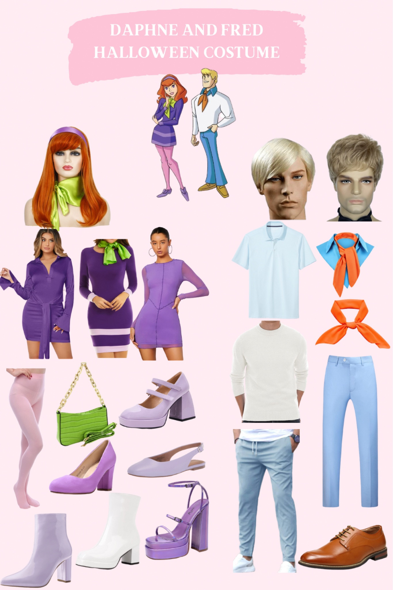 Halloween costume ideas couples Halloween costumes Fred
and daphne scooby doo costume couple