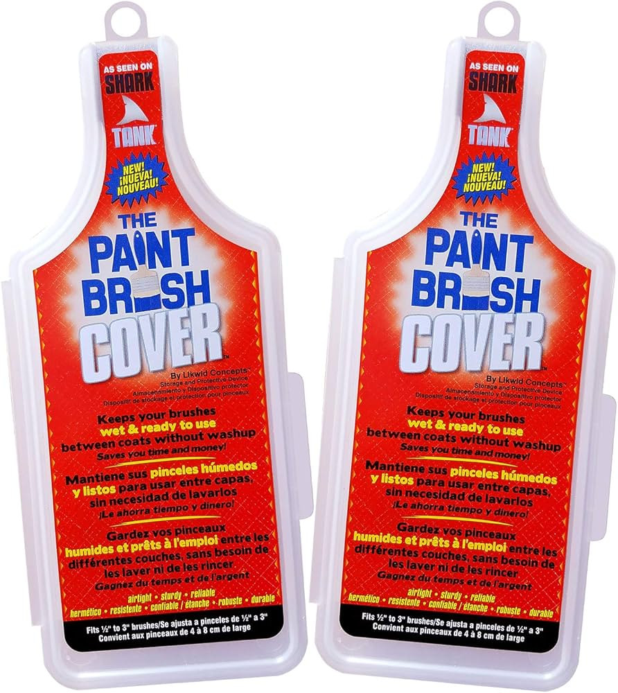 The Paint Brush Cover, Red | Amazon (US)