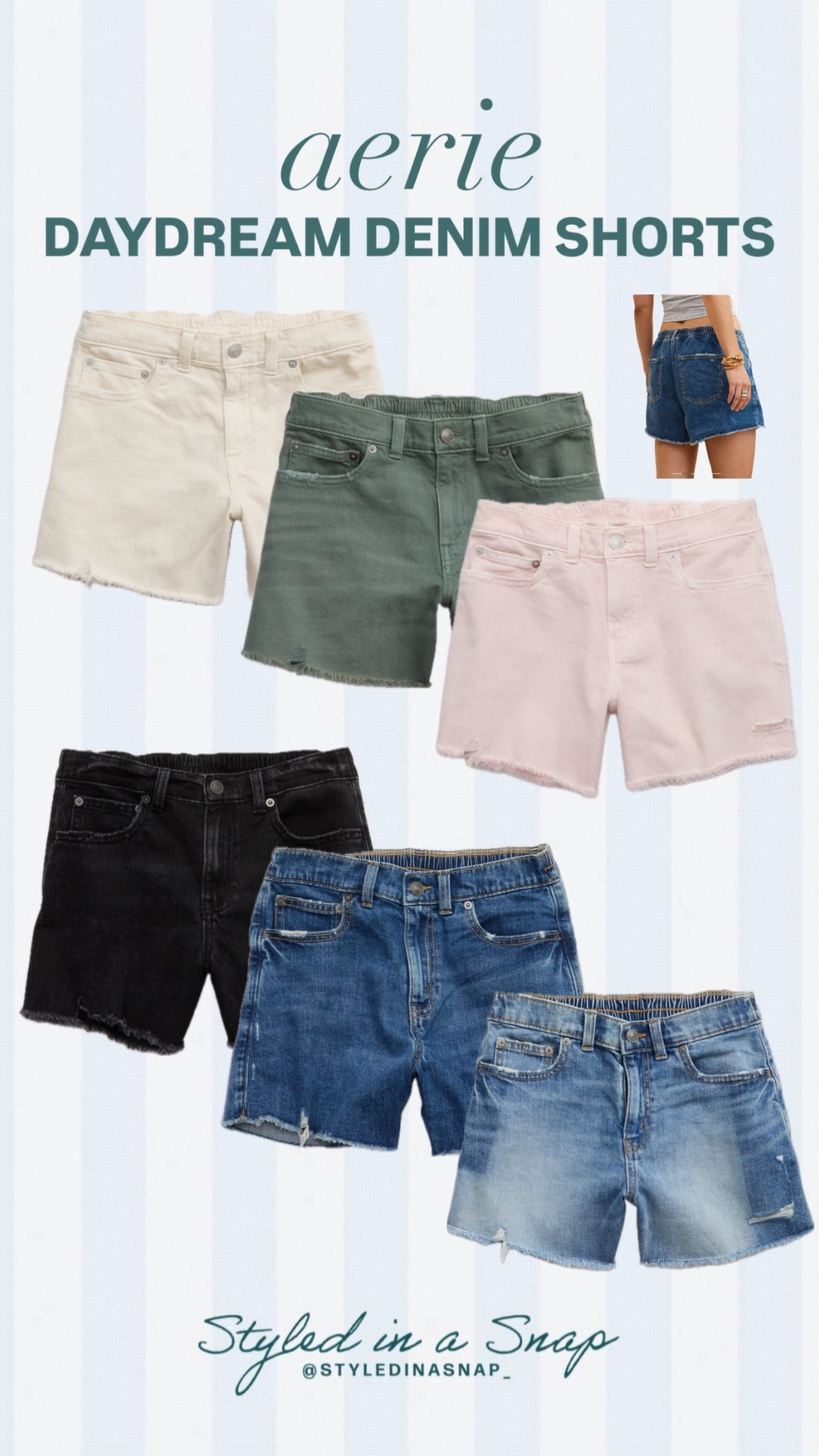 Love these new colors in the @Aerie  daydream shorts for spring! They are SO comfy and currently 30% off! 

#LTKOver40 #LTKSaleAlert #LTKSeasonal