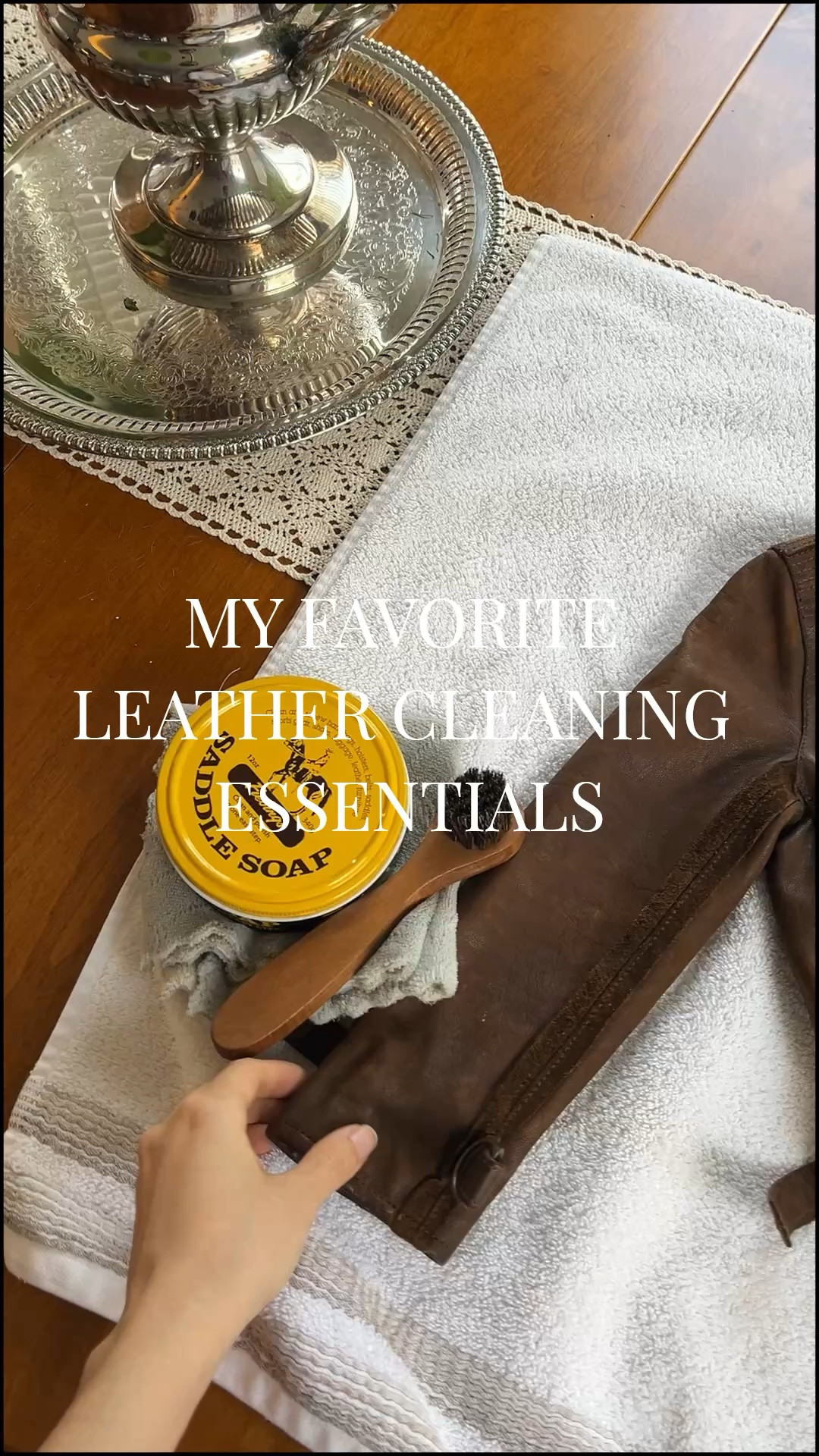 My favorite leather cleaning products for jackets, purses and furniture too! 

#LTKHome