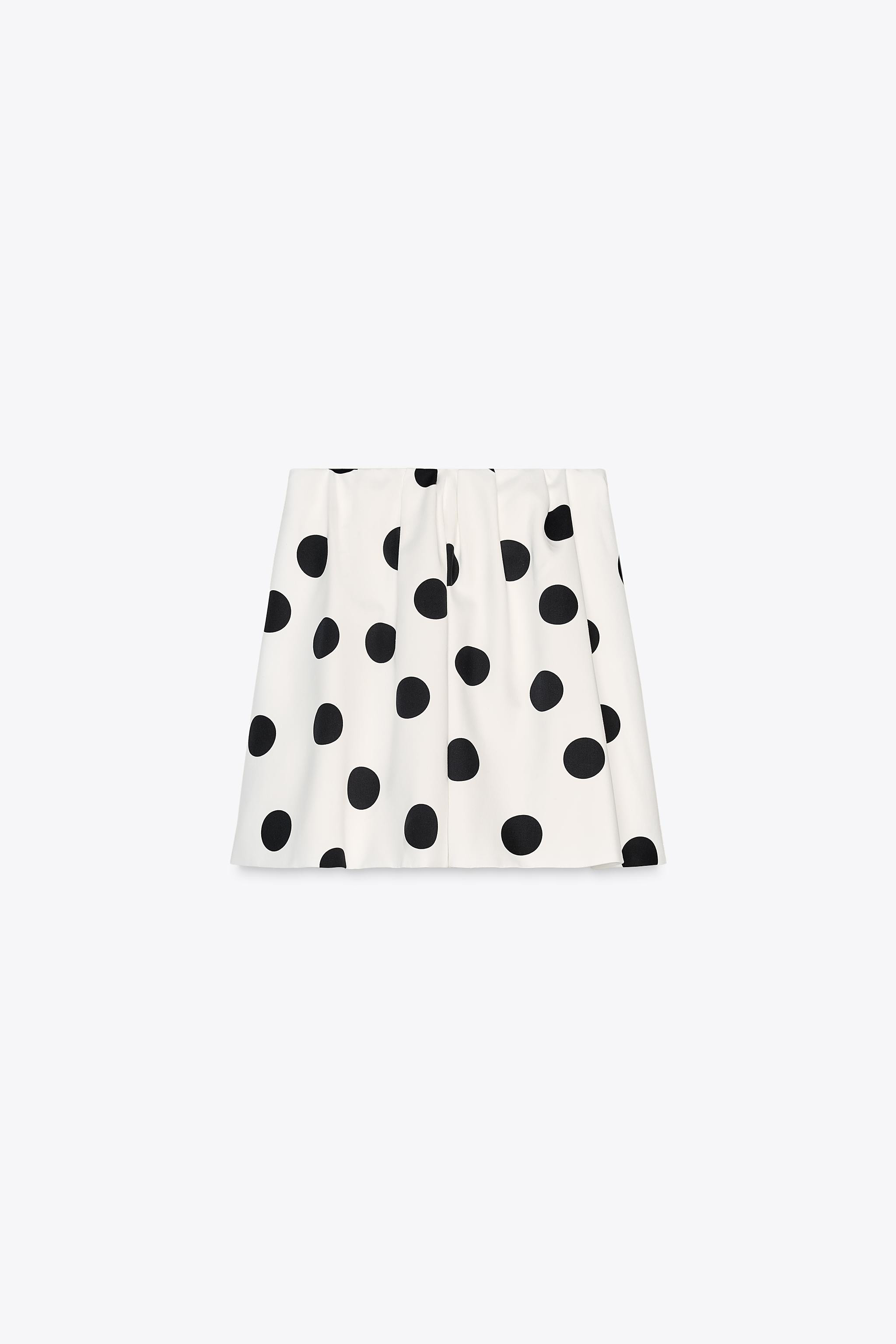 POLKA DOT STRAPLESS TOP | Zara US