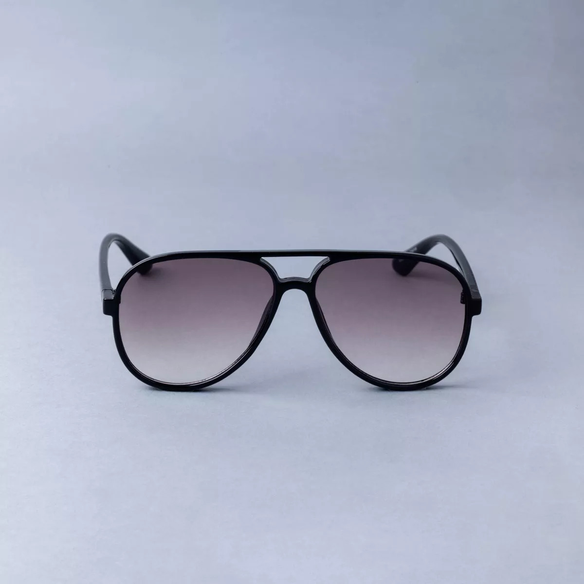 Women's Classic Aviator Sunglasses - Shade & Shore™ Black | Target