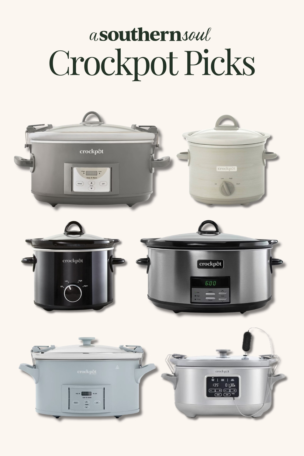 My favorites and must-haves from Crockpot.

Shop my top picks for tender and flavorful meals!

​ 

 #LTKhome #LTKkitchen #CrockPot