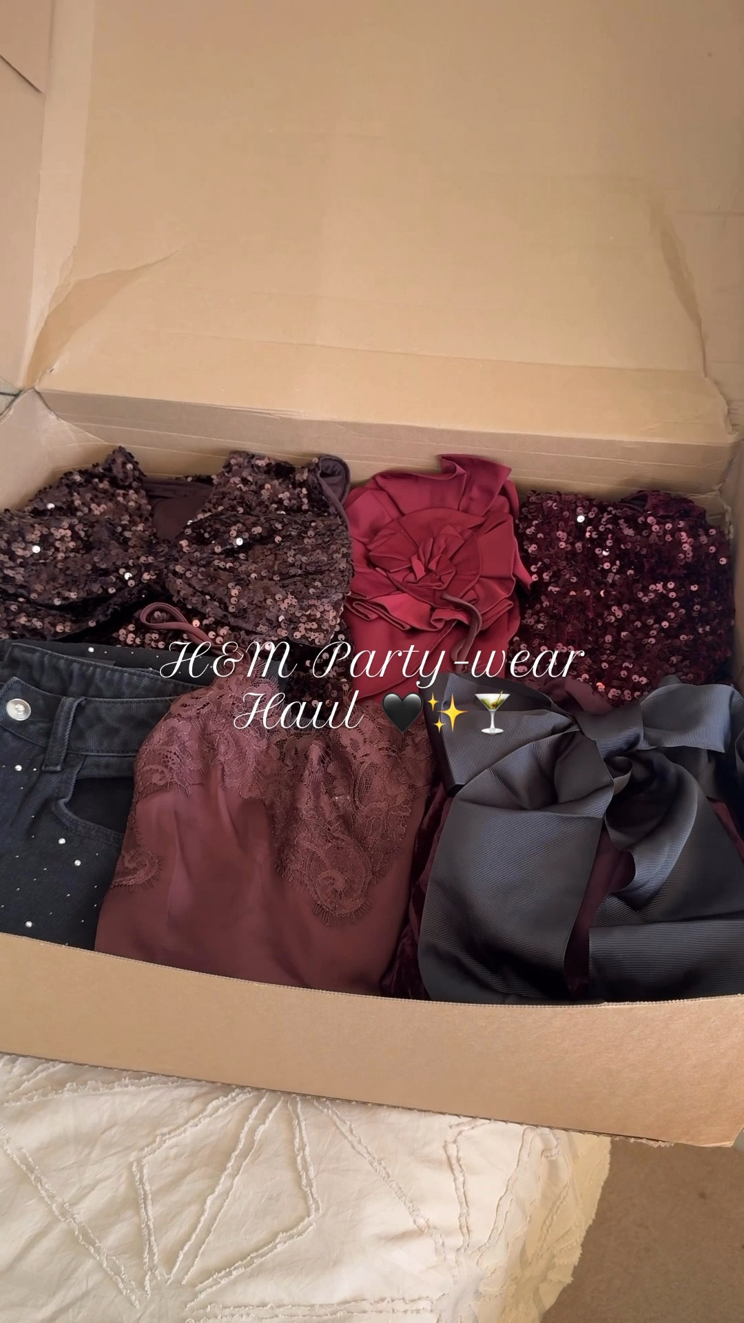 H&M party haul 💃🏻🖤✨ sooo many gorgeous bits!!! Try on haul coming very soon 🫶🏼

#LTKwinter #LTKfestive #LTKuk