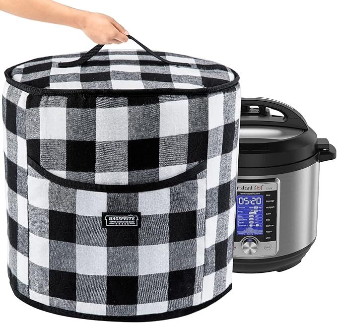 BAGSPRITE Dust Cover For Instant Pot 8 Quart-Appliance Covers- Insulated Pressure Cooker Cover wi... | Amazon (US)