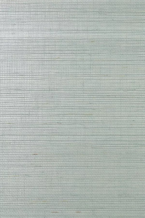 Metallic Frost Sisal Grasscloth Wallpaper | Anthropologie (US)