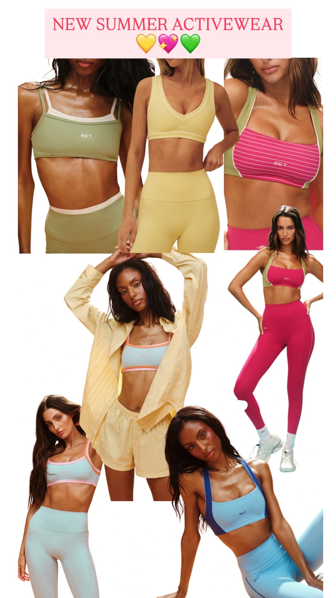 I just hit the jackpot with these fun activewear pieces!!! They’re so perfect for summer and there’s so many more fun ones where these came from! If you’re looking for a cute new workout set, 10/10 recommend checking these out before they sell out!!! #active #workoutset #fitness

#LTKfitnessgoals #LTKActive #LTKootd