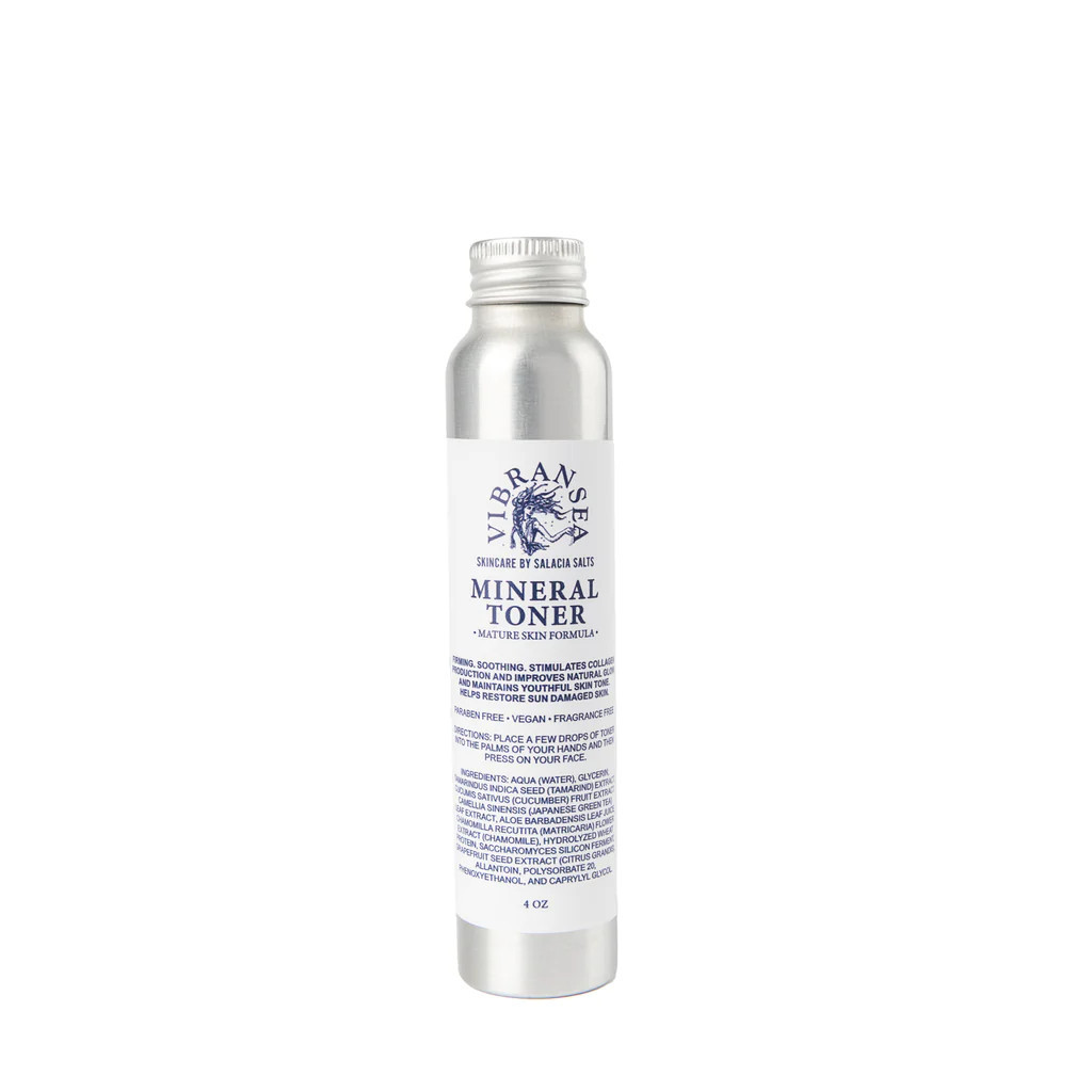 Vibransea Mineral Toner - Mature Skin Formula | Salacia Salts