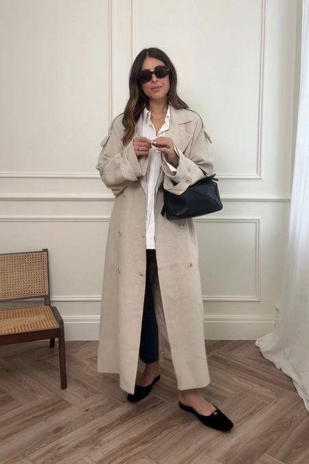 Styling up this gorgeous linen trench from Nakd 🤍

#LTKSeasonal #LTKeurope #LTKstyletip