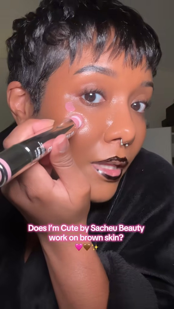 Pink blush on brown skin >>> 🩷🤎

#LTKFindsUnder50 #LTKgrwm #LTKBeauty