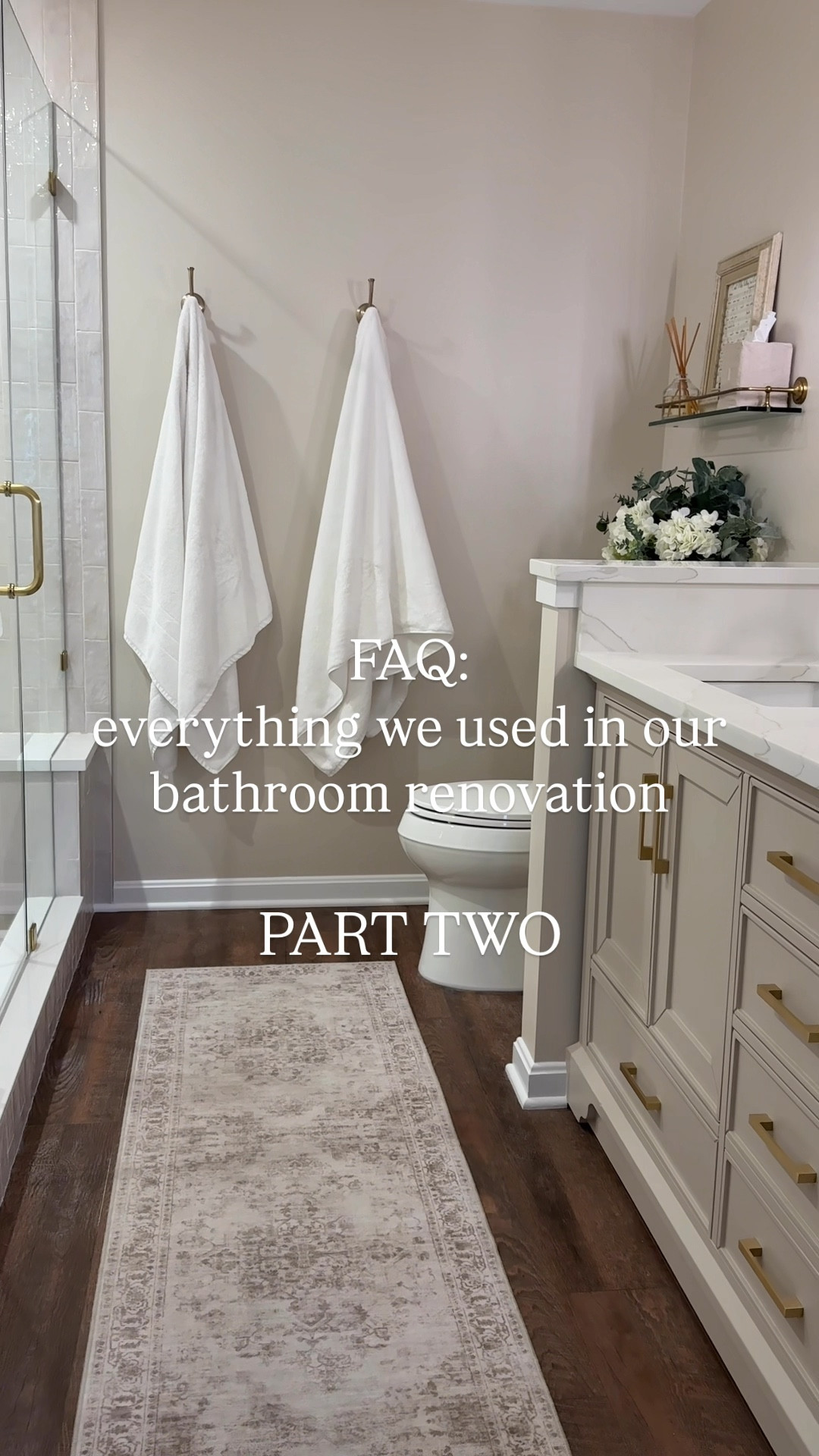 BATHROOM RENOVATION: the details ✨ 

#LTKSaleAlert #LTKHome