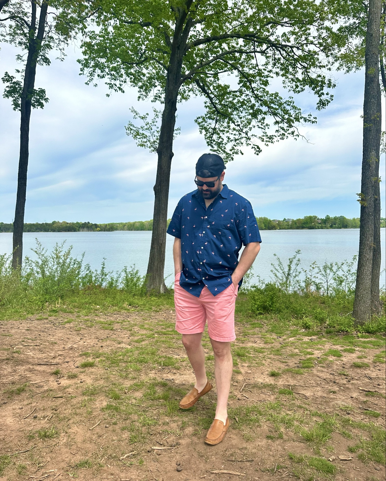 Obsessed with his outfit today 🦩

#LTKMens #LTKSeasonal