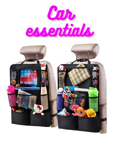 This is such an amazing way to organize your car without having everything all over the floor or in bags, plus it helps your kids to find things a lot faster. They are also having an amazing sale, so these two are costing less than $30! 

#LTKkids #LTKsalealert #LTKfindsunder50