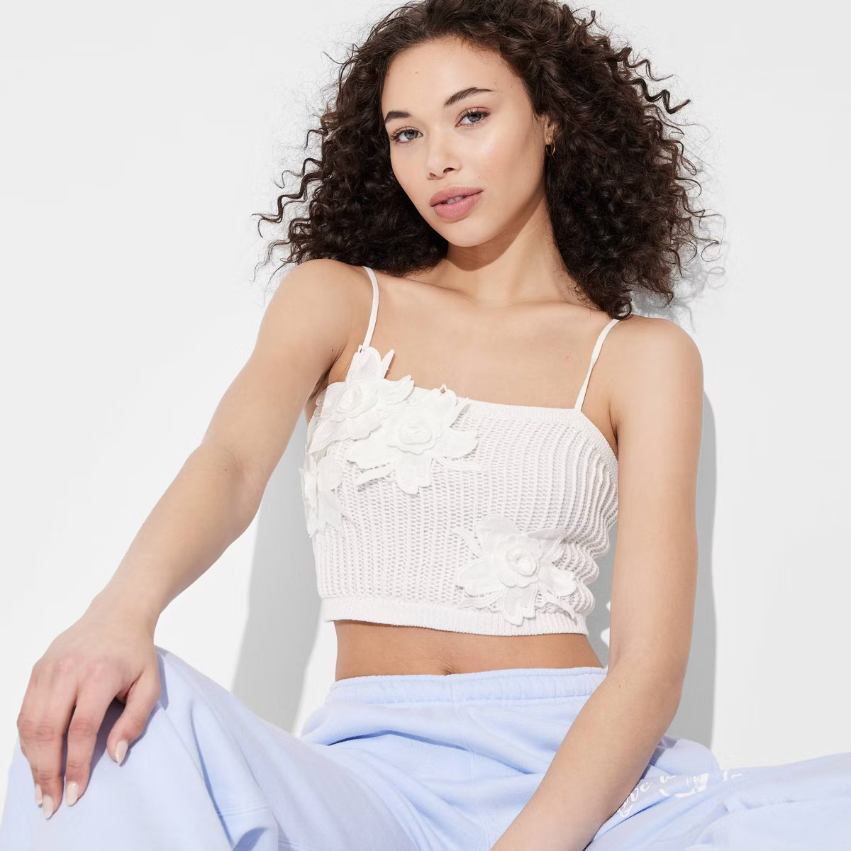 Women's Open Work Sweater Tank Top - Wild Fable™ | Target