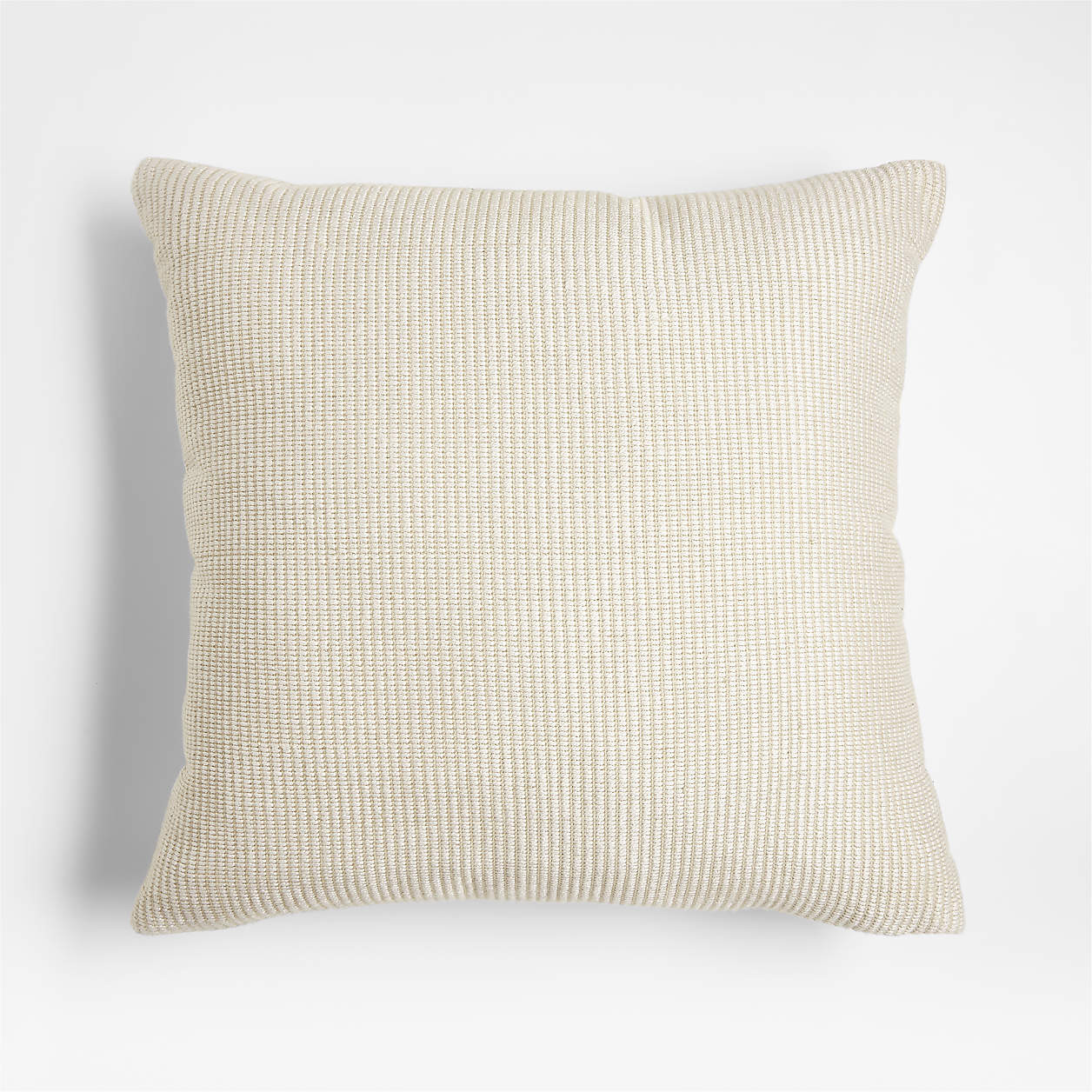 Ink Black 20"x20" Soft Textured Indoor/Outdoor Throw Pillow + Reviews | Crate & Barrel | Crate & Barrel