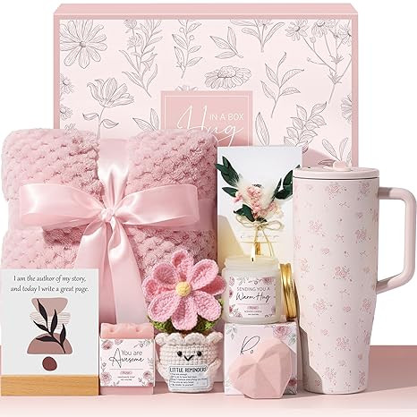Mothers Day & Birthday Gifts for Women - Get Well Soon Spa Care Package, Luxury Self Care Gift Ba... | Amazon (US)