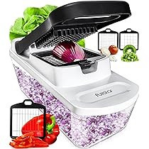 Fullstar Vegetable Chopper - Veggie Chopper - Onion Chopper with Container - Pro Food Chopper - S... | Amazon (US)