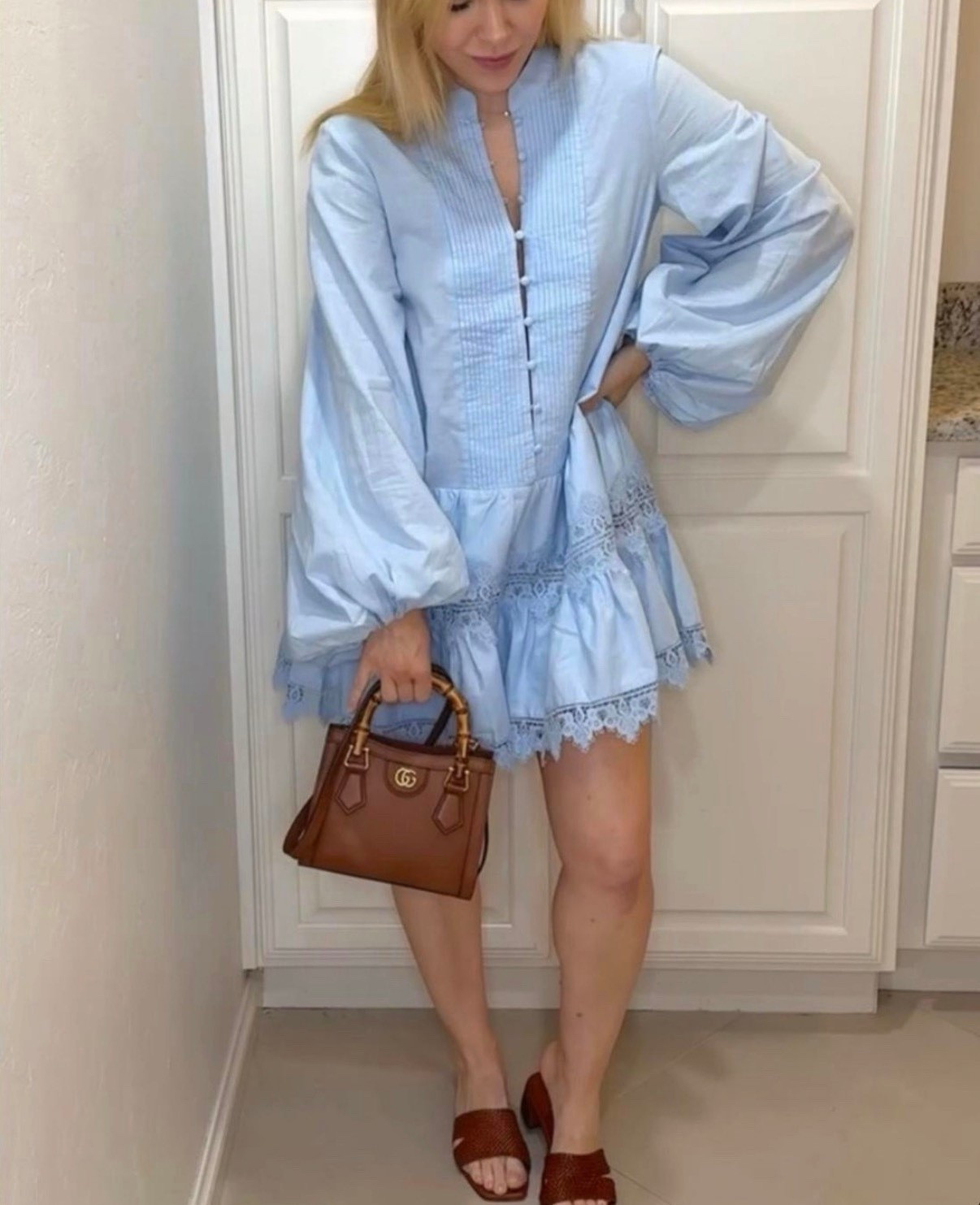 Had this dress in blue but now comes in ivory!

#LTKSeasonal #LTKdayinmylife