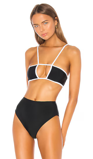 X REVOLVE Jill Top in Black | Revolve Clothing (Global)