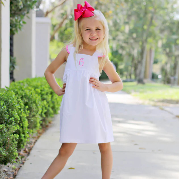 White Mia Dress | Classic Whimsy