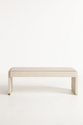 Luxe Raffia Coffee Table | Anthropologie (US)