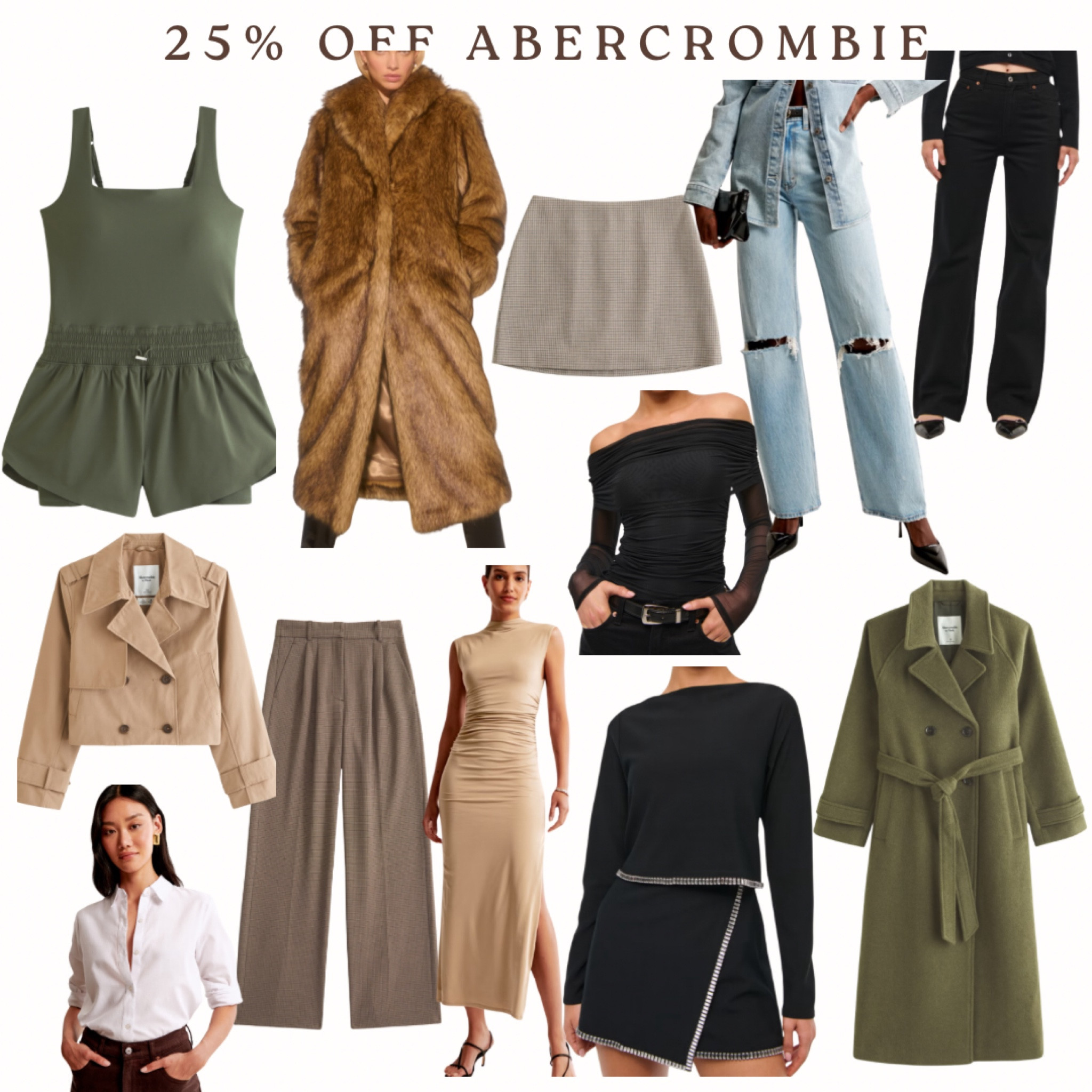 25% off at Abercrombie for Black Friday week! 

#LTKFindsUnder100 #LTKCyberWeek #LTKStyleTip