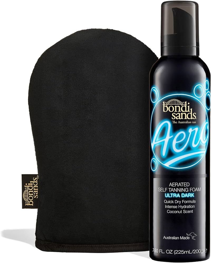 Amazon.com: Bondi Sands Aero Ultra Dark Self Tan Foam + Application Mitt | Includes Lightweight S... | Amazon (US)