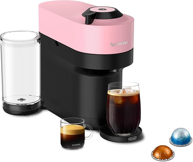 Nespresso Vertuo Pop+ Coffee and Espresso Maker by De'Longhi, Candy Pink | Amazon (US)