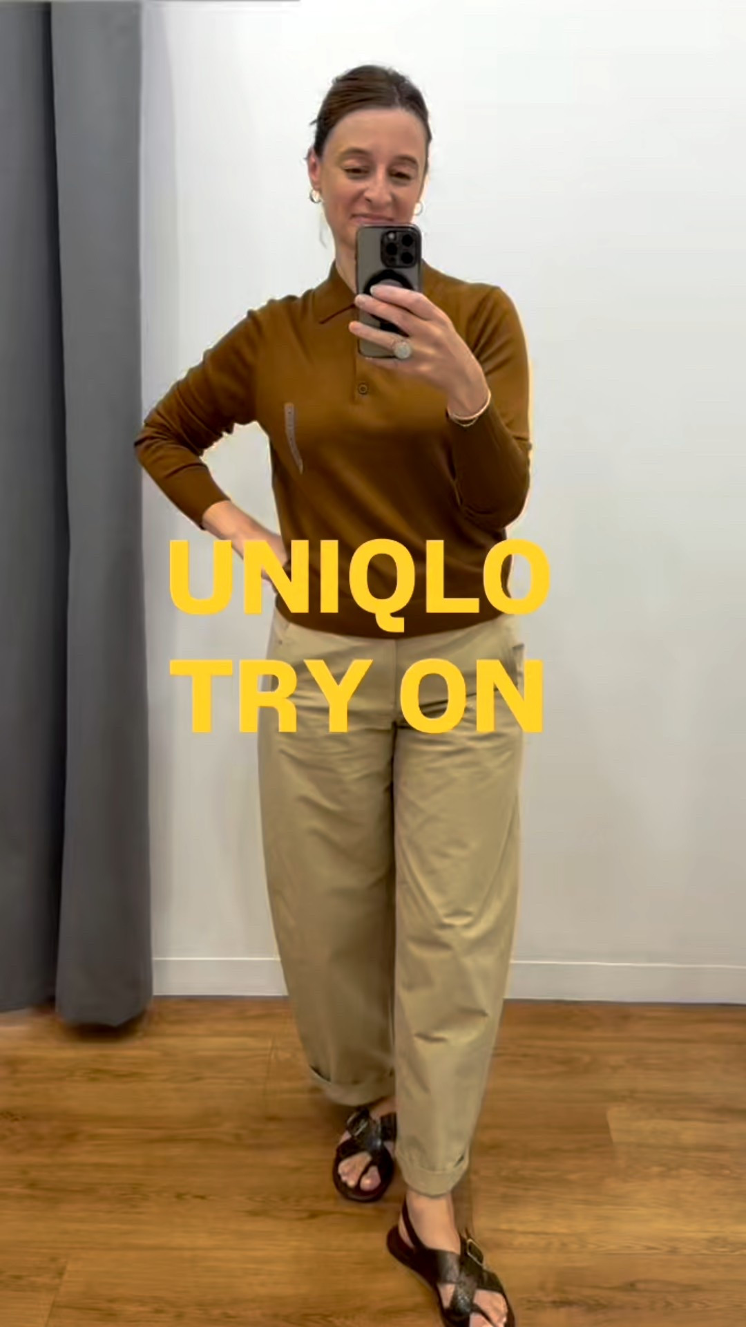 Uniqlo try on…
1. Merino button up sweater - sized up to a medium 
2. Milano ribbed jacket - sized up to a medium
3. Washable knit bra top - wearing my usual small
4. Milano ribbed short sleeved sweater - wearing my usual size small
4. Milano ribbed flared skirt - wearing a medium 
6. C Barrel Pants - wearing my usual
Size small
7. C Smooth cotton crew neck sweater - sized up to a medium 


#LTKaustralia #LTKnewzealand #LTKFashionMonth