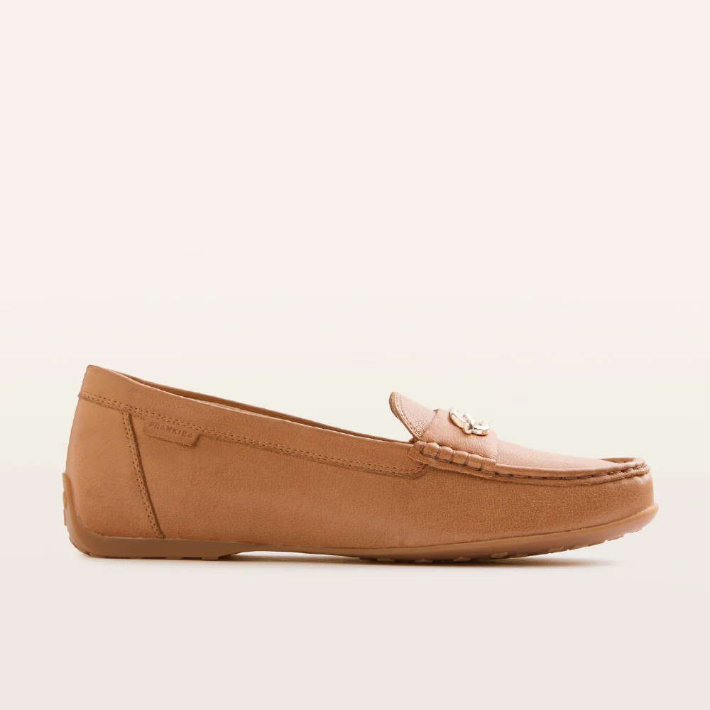 Foxx Tan Tumbled Women's Dress Flats | FRANKIE4 | FRANKIE4
