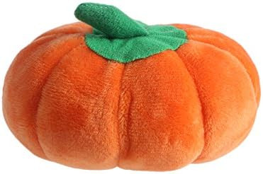 UEETEK Pet Plush Toys,Pumpkin Design Dog Chew Toys Cute Squeaky Toys with Sound for Pet Dogs Cats Bi | Amazon (US)