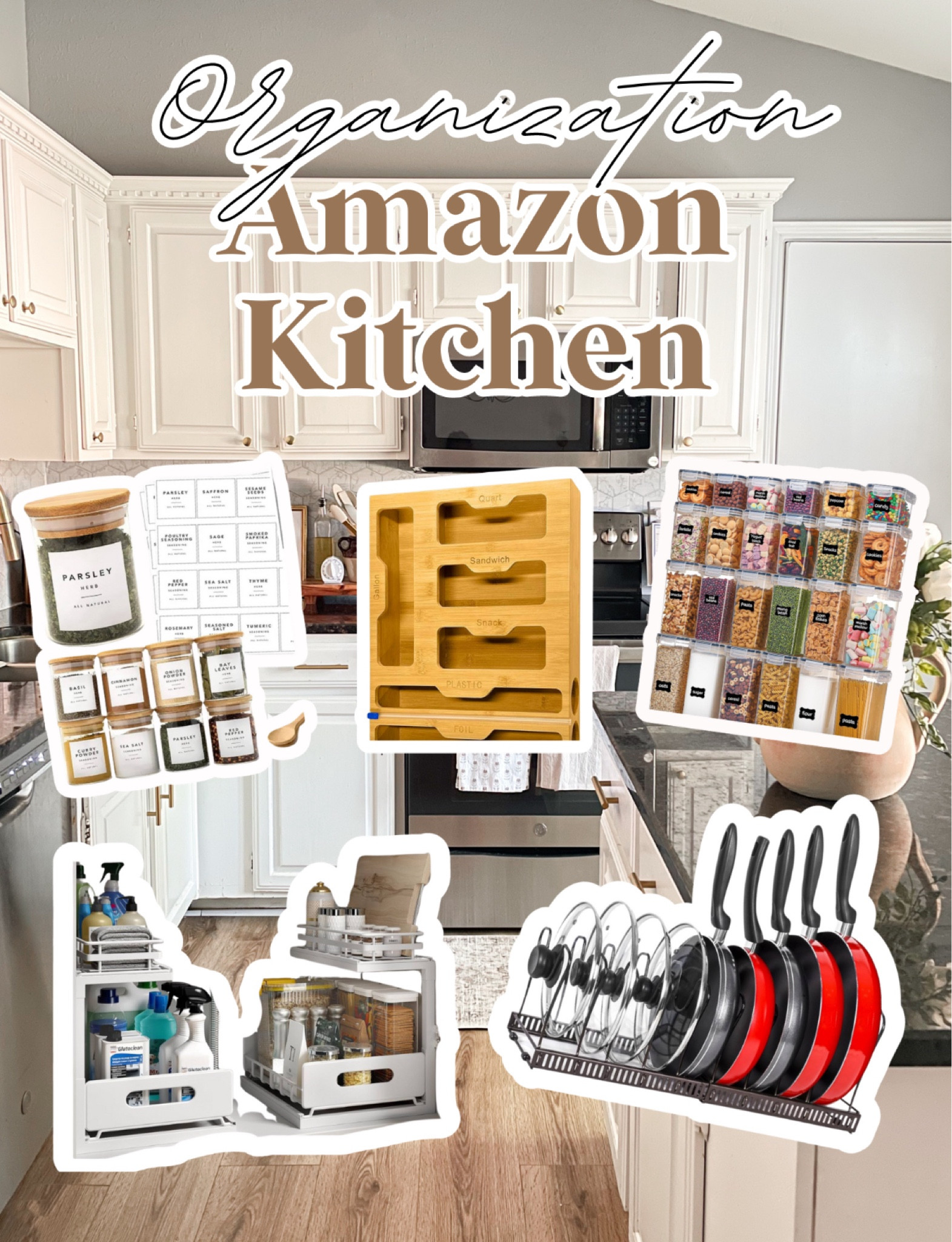 Organize your kitchen ✨

Kitchen, organize, organization, Amazon, finds, essentials, spice jars, 

#LTKHome #LTKFindsUnder100 #LTKFindsUnder50